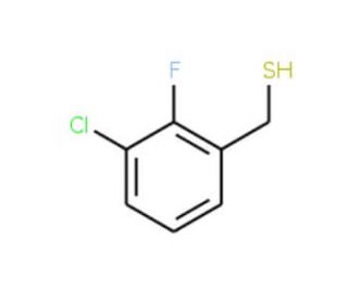 3-Chloro-2-fluorobenzyl mercaptan - chemical structure image