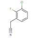 3-Chloro-2-fluorophenylacetonitrile - chemical structure image
