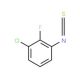 3-Chloro-2-fluorophenylisothiocyanate (CAS 68034-69-5) - chemical structure image
