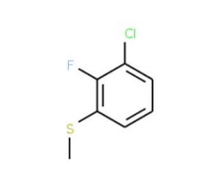 3-Chloro-2-fluorothioanisole (CAS 214057-24-6) - chemical structure image