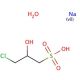 3-Chloro-2-hydroxy-1-propanesulfonic acid sodium salt 的分子结构, CAS编号: 143218-48-8 3-Chloro-2-hydroxy-1-propanesulfonic acid sodium salt (CAS 143218-48-8) - chemical structure image
