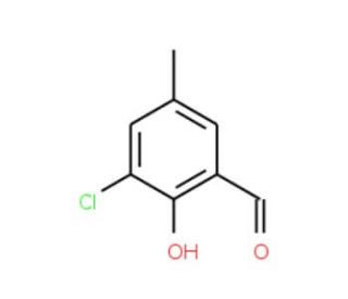 3-Chloro-2-hydroxy-5-methyl-benzaldehyde - chemical structure image