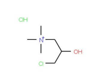 (3-Chloro-2-hydroxypropyl)trimethylammonium Chloride (50% in Water) (CAS 3327-22-8) - chemical structure image