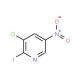 3-Chloro-2-iodo-5-nitropyridine - chemical structure image