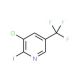 3-Chloro-2-iodo-5-trifluoromethylpyridine (CAS 134161-12-9) - chemical structure image