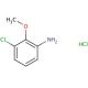 3-Chloro-2-methoxyaniline hydrochloride - chemical structure image