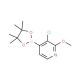 3-Chloro-2-methoxypyridine-4-boronic acid pinacol ester (CAS 1073353-73-7) - chemical structure image