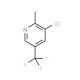 3-Chloro-2-methyl-5-trifluoromethylpyridine (CAS 175227-30-2) - chemical structure image