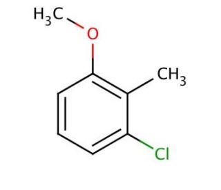 3-Chloro-2-methylanisole (CAS 3260-88-6) - chemical structure image