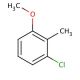 3-Chloro-2-methylanisole (CAS 3260-88-6) - chemical structure image