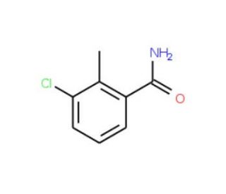 3-Chloro-2-methylbenzamide - chemical structure image