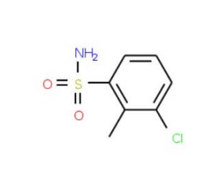 3-Chloro-2-methylbenzenesulfonamide (CAS 3476-03-7) - chemical structure image
