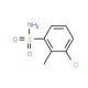 3-Chloro-2-methylbenzenesulfonamide (CAS 3476-03-7) - chemical structure image