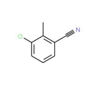 3-Chloro-2-methylbenzonitrile (CAS 54454-12-5) - chemical structure image