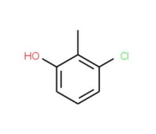 3-Chloro-2-methylphenol (CAS 3260-87-5) - chemical structure image