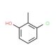 3-Chloro-2-methylphenol (CAS 3260-87-5) - chemical structure image
