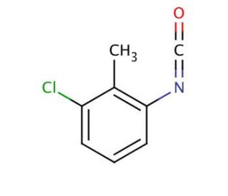 3-Chloro-2-methylphenyl isocyanate (CAS 40397-90-8) - chemical structure image