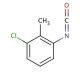 3-Chloro-2-methylphenyl isocyanate (CAS 40397-90-8) - chemical structure image