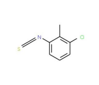 3-Chloro-2-methylphenyl isothiocyanate (CAS 19241-35-1) - chemical structure image