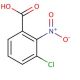 3-Chloro-2-nitrobenzoic acid (CAS 4771-47-5) - chemical structure image