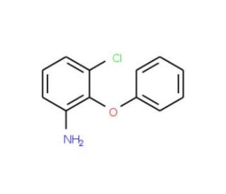 3-Chloro-2-phenoxyaniline - chemical structure image