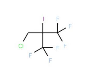 3-Chloro-2-(trifluoromethyl)-2-iodo-1,1,1-trifluoropropane (CAS 240122-22-9) - chemical structure image