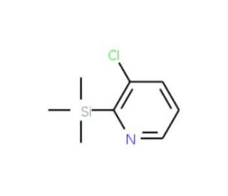 3-Chloro-2-(trimethylsilyl)pyridine (CAS 79698-47-8) - chemical structure image