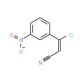 3-Chloro-3-(3-nitro-phenyl)-acrylonitrile - chemical structure image