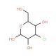 3-Chloro-3-deoxy-D-glucopyranose 的分子结构, CAS编号: 22933-89-7 3-Chloro-3-deoxy-D-glucopyranose (CAS 22933-89-7) - chemical structure image