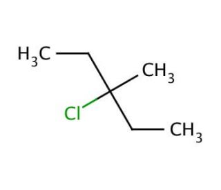 3-Chloro-3-methylpentane (CAS 918-84-3) - chemical structure image