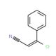 3-Chloro-3-phenyl-acrylonitrile (CAS 78583-84-3) - chemical structure image