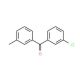 3-Chloro-3′-methylbenzophenone (CAS 71372-41-3) - chemical structure image