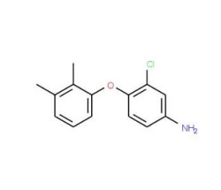 3-Chloro-4-(2,3-dimethylphenoxy)aniline - chemical structure image