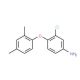 3-Chloro-4-(2,4-dimethylphenoxy)aniline - chemical structure image