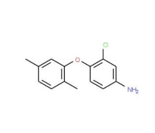 3-Chloro-4-(2,5-dimethylphenoxy)aniline - chemical structure image