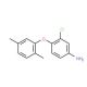 3-Chloro-4-(2,5-dimethylphenoxy)aniline - chemical structure image