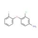 3-Chloro-4-(2-fluorophenoxy)aniline - chemical structure image