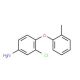 3-Chloro-4-(2-methylphenoxy)aniline - chemical structure image