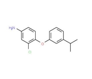 3-Chloro-4-(3-isopropylphenoxy)aniline - chemical structure image