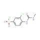 3-Chloro-4-(3-methyl-ureido)-benzenesulfonyl chloride - chemical structure image