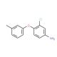 3-Chloro-4-(3-methylphenoxy)aniline - chemical structure image