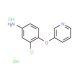 3-Chloro-4-(3-pyridinyloxy)aniline dihydrochloride - chemical structure image