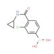 3-Chloro-4-(cyclopropylcarbamoyl)phenylboronic acid (CAS 850589-44-5) - chemical structure image