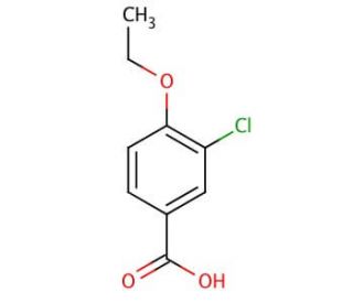 3-Chloro-4-ethoxybenzoic acid (CAS 213598-15-3) - chemical structure image