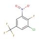 3-Chloro-4-fluoro-5-nitrobenzotrifluoride (CAS 101646-02-0) - chemical structure image