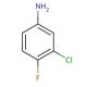 3-Chloro-4-fluoroaniline (CAS 367-21-5) - chemical structure image