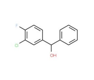 3-Chloro-4-fluorobenzhydrol - chemical structure image
