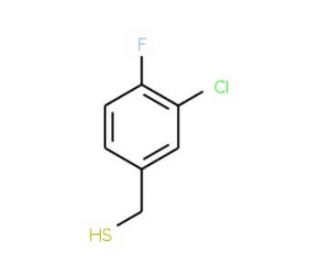 3-Chloro-4-fluorobenzyl mercaptan - chemical structure image