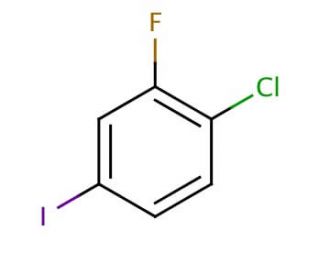 3-Chloro-4-fluoroiodobenzene (CAS 156150-67-3) - chemical structure image