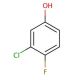 3-Chloro-4-fluorophenol (CAS 2613-23-2) - chemical structure image